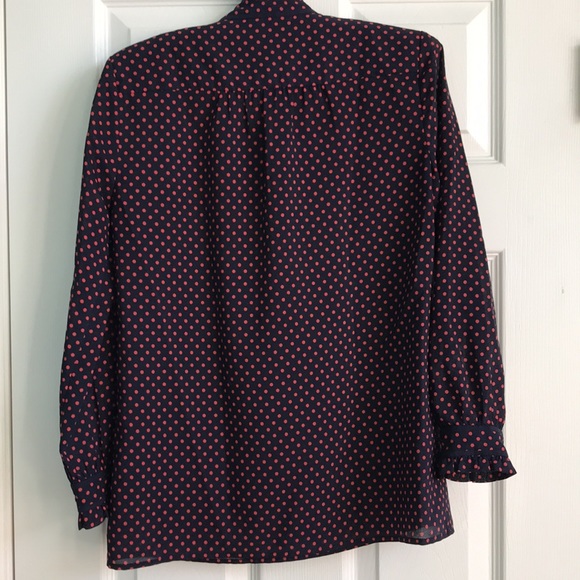 LAST CHANCE | Like New! J. Crew Polka Dot Top - Picture 6 of 9